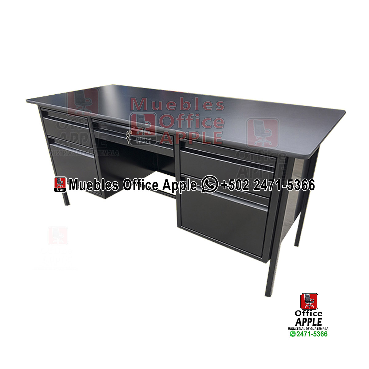 ESCRITORIO EJECUTIVO 5G copia ESCRITORIO CLASICO EJECUTIVO CON 5 GAVETAS