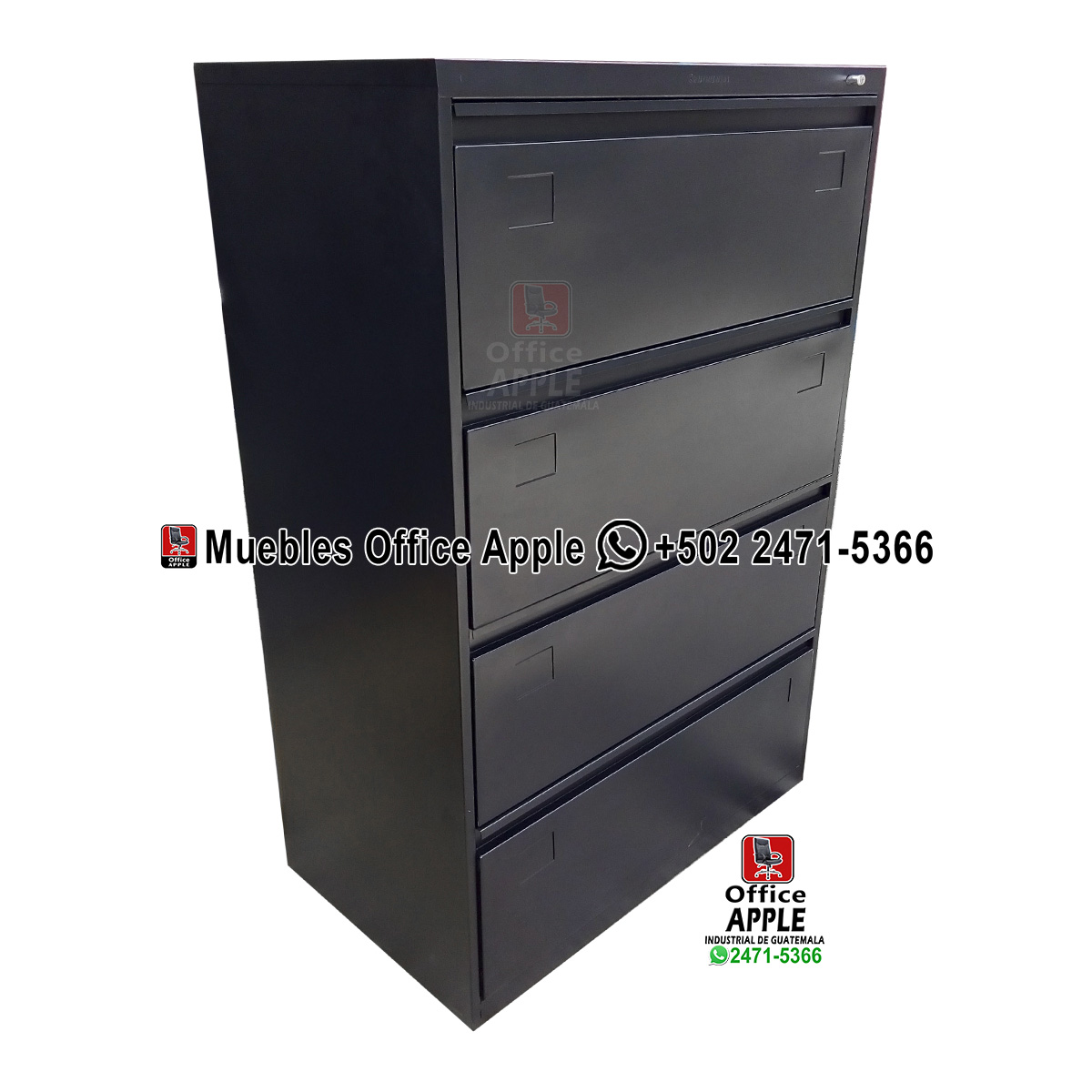 ARCHIVO LATERAL copia ARCHIVO EURO LATERAL DE 4 GAVETAS