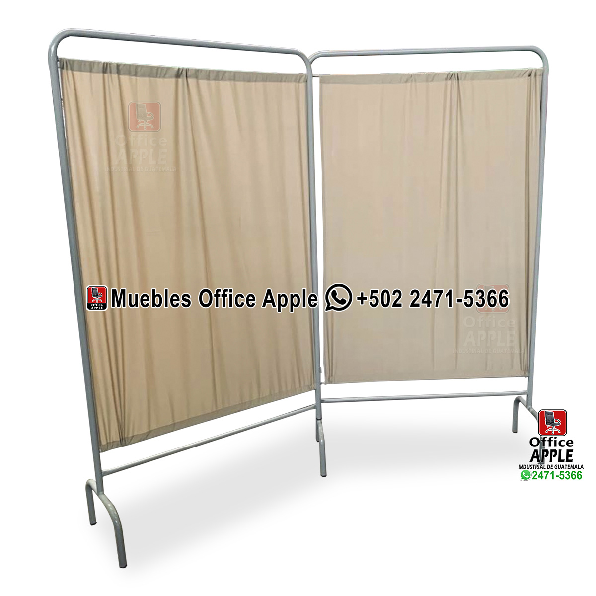 BIOMBO DE 2 CUERPOS SION RODOS copia BIOMBO MEDICO DE 2 CUERPOS