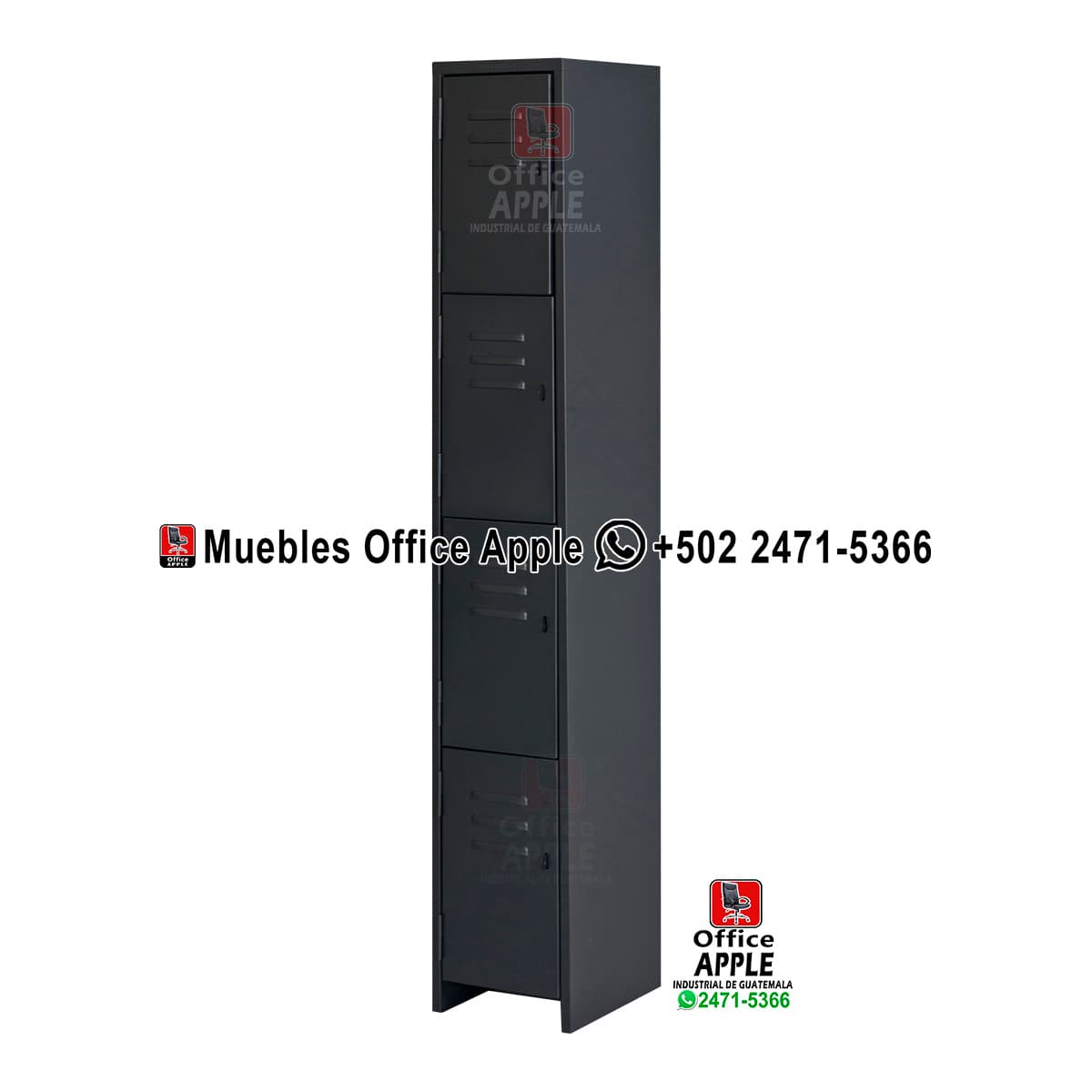 LOCKERS METALICO EURO DE 4 PUERTAS